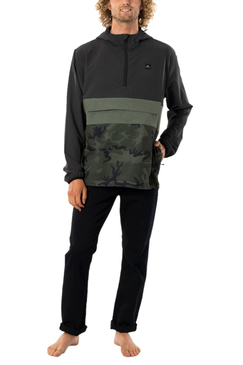 Elite Anti Series Anorak, Alternate, color, BLACK