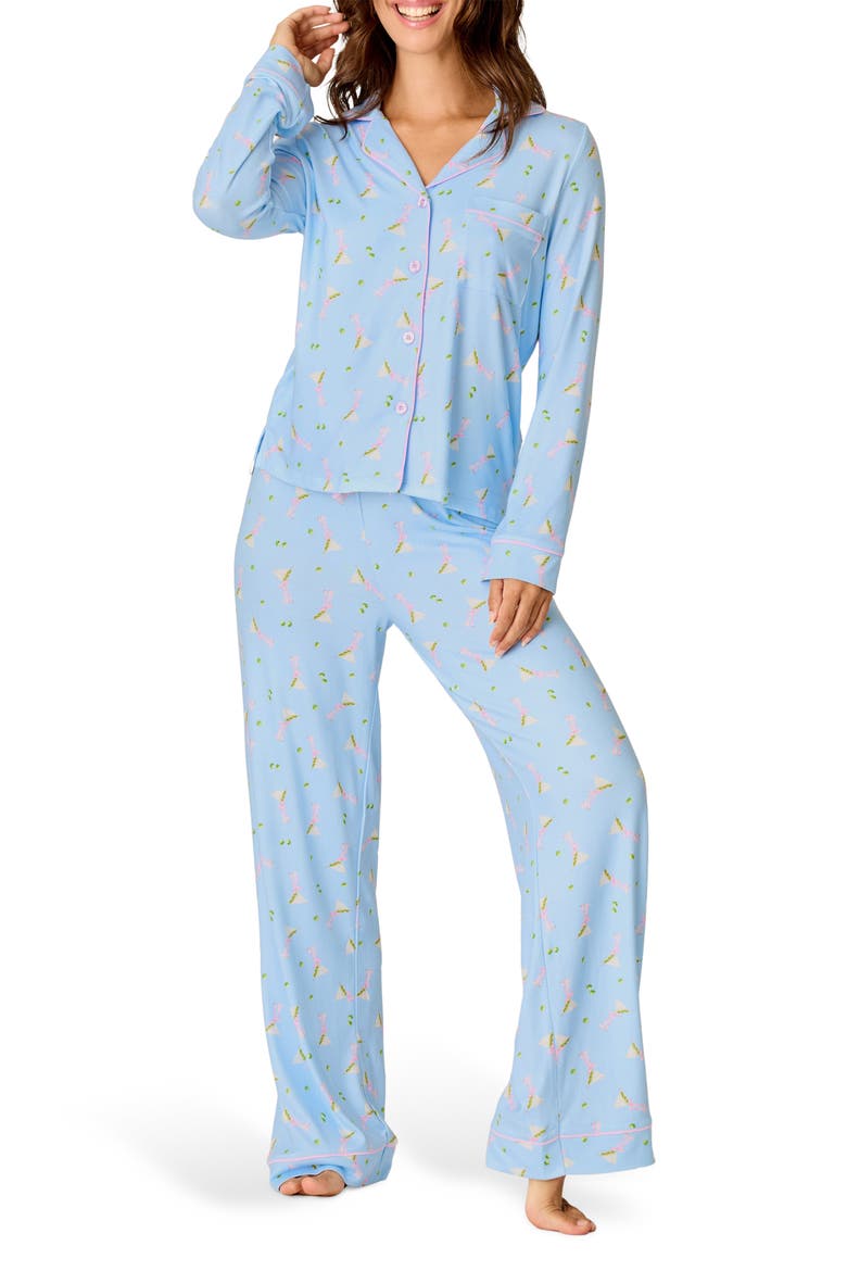 Olive You Pajamas, Main, color, BREEZE