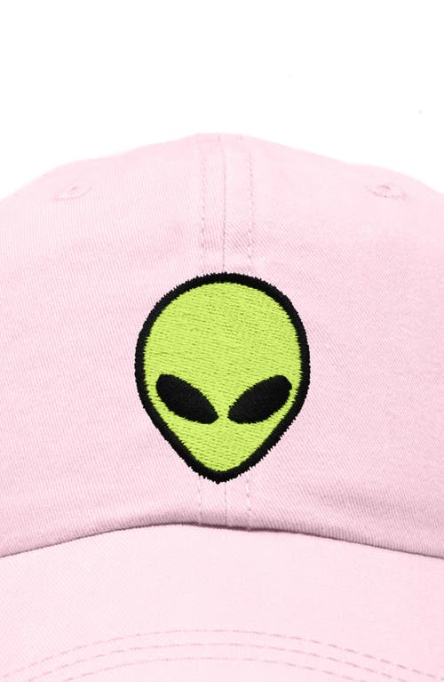 Dalix Alien Dad Cap In Washed Pink