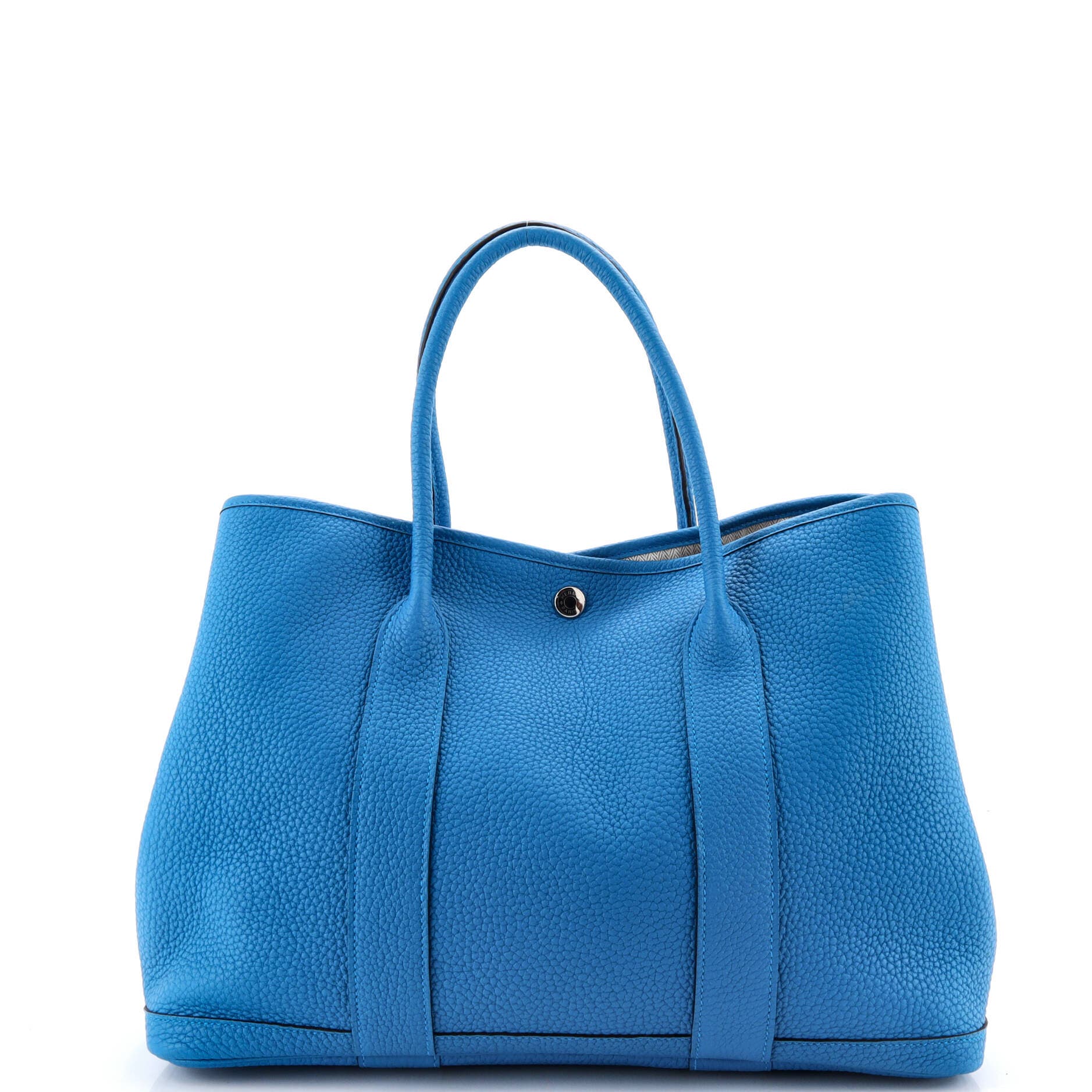 Garden Party Tote Leather 36, Alternate, color, Blue