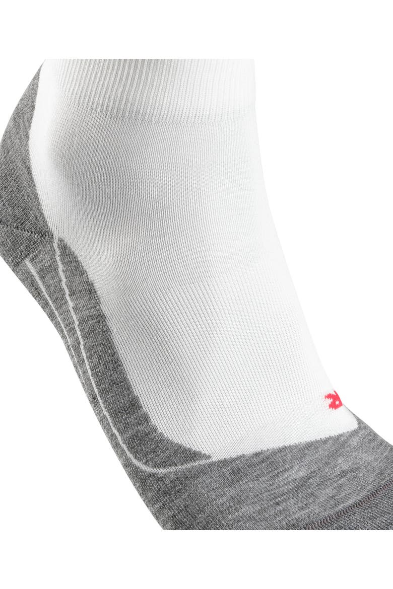 RU4 Endurance Short Running Socks, Alternate, color, White-Mix