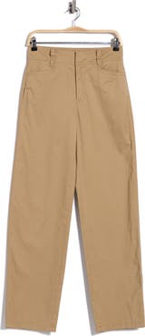 Vince High Waisted Stretch Cotton Pants