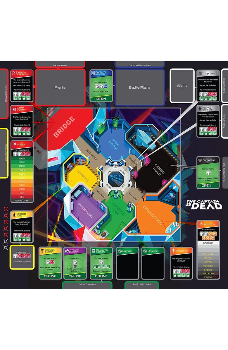 Alderac Entertainment Group (AEG) The Captain Is Dead, Ages 14+, Alternate, color, 