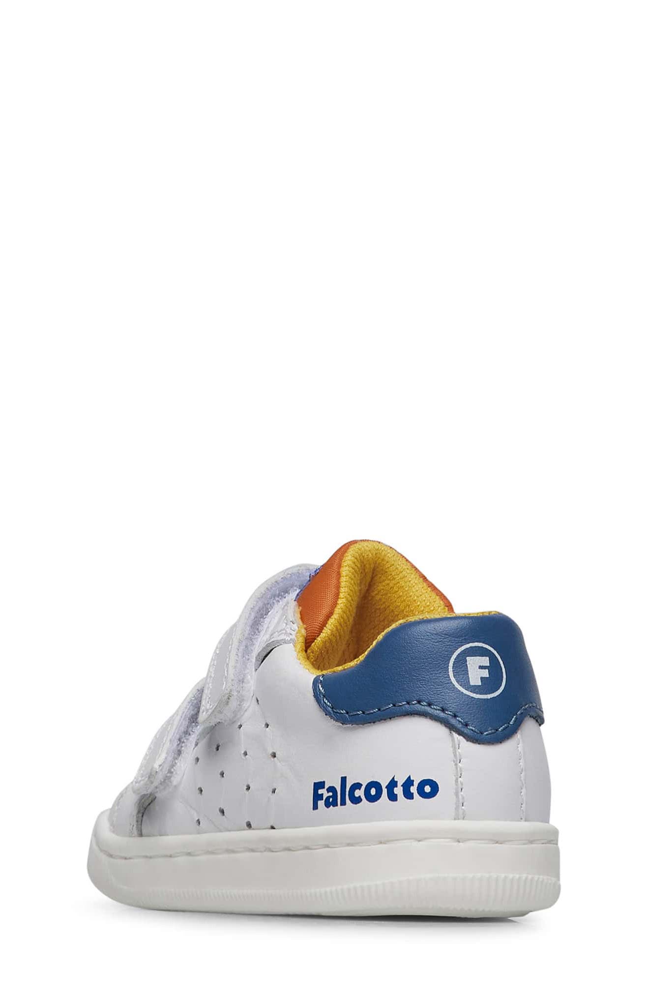 Naturino Kids' Falcotto Kiner Sneaker, Alternate, color, White-Azure-Orange