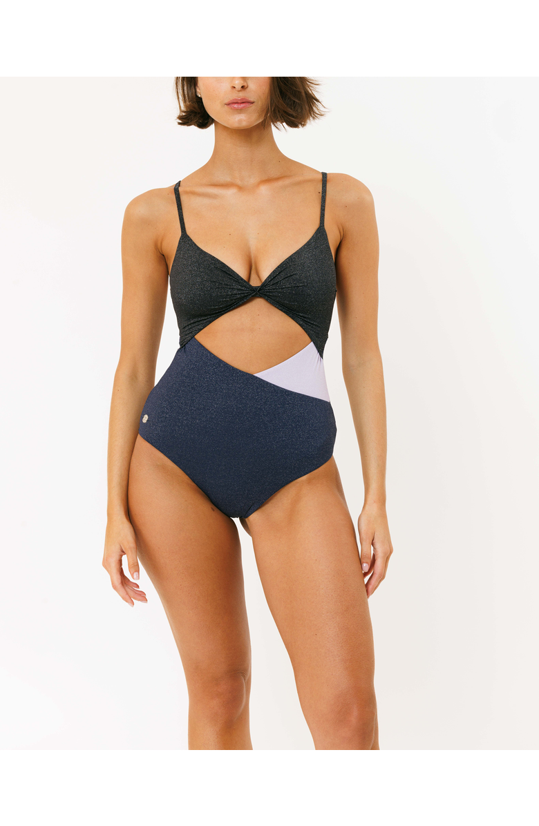 Biliblond Onepiece Zodiak Blue Lurex, Main, color,