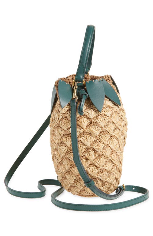 ANYA HINDMARCH ANYA HINDMARCH PINEAPPLE CROCHETED RAFFIA CROSSBODY BAG