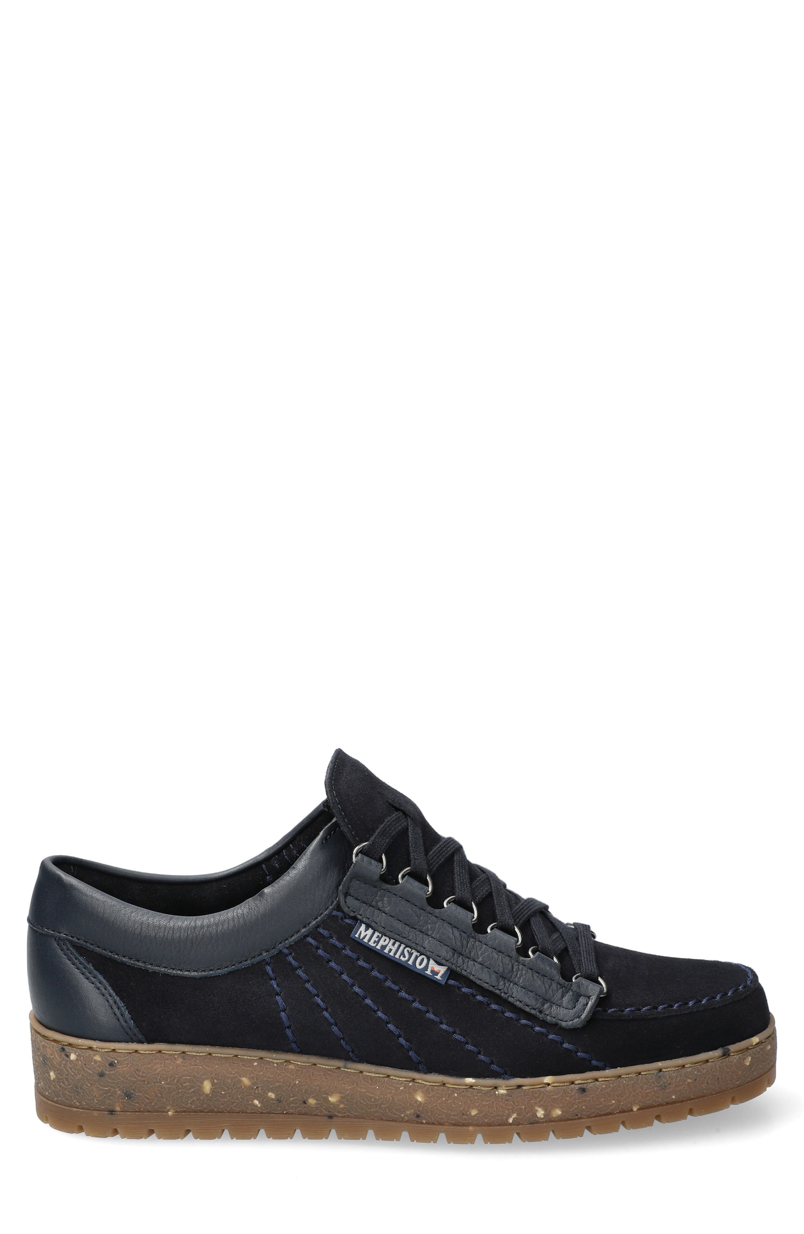 Rainbow Sneaker, Alternate, color, BLUE SUEDE