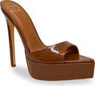 CHASE AND CHLOE Platform Slide Sandal