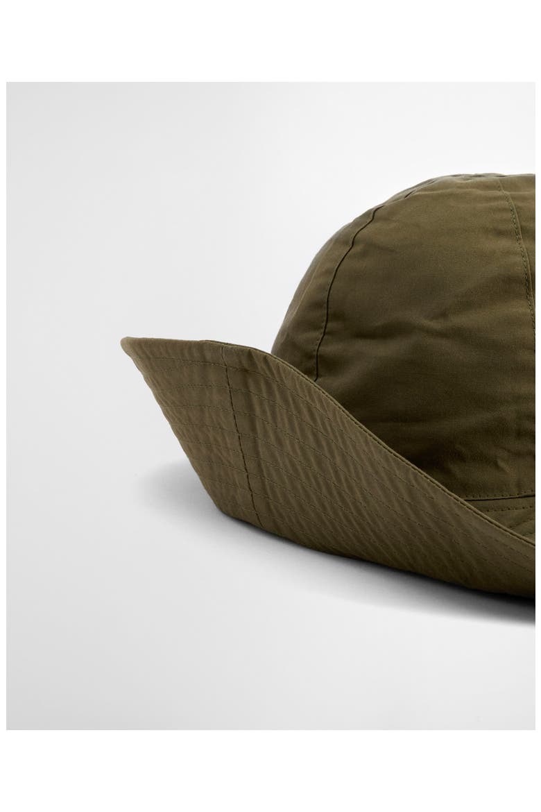 Kershop Water Resistant Waxed Cotton Bucket Hat, Alternate, color, DUSKY GREEN