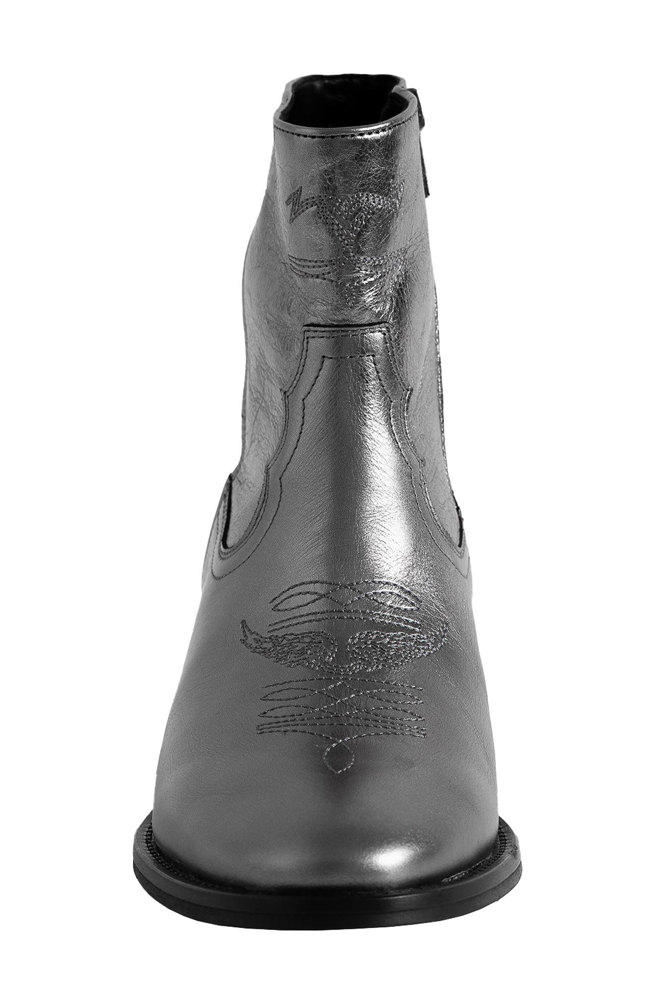 Tex Low Western Bootie, Alternate, color, GUN