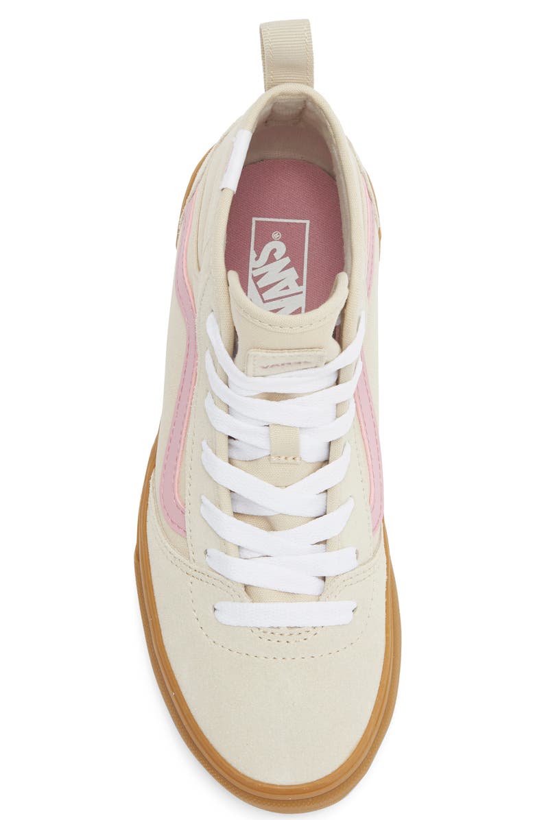 Vans Kids' Ashwood High Top Sneaker, Alternate, color, Suede/Canvas Oatmeal/Gum