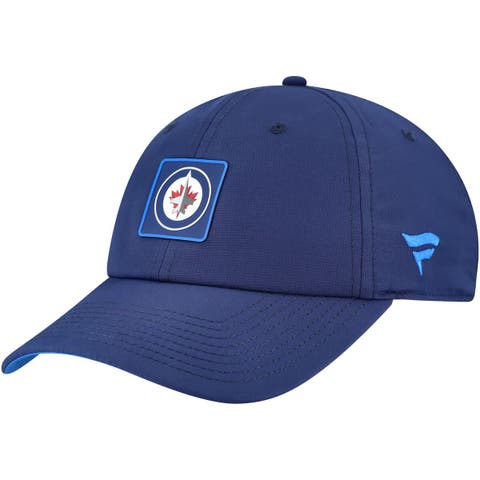 Men's Fanatics  Navy Winnipeg Jets Authentic Pro Rink Adjustable Hat