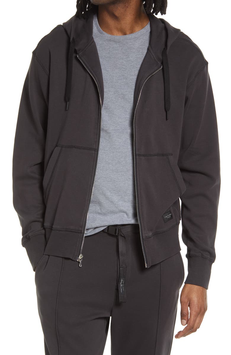 rag & bone Archetype Damon Cotton Hoodie, Main, color,