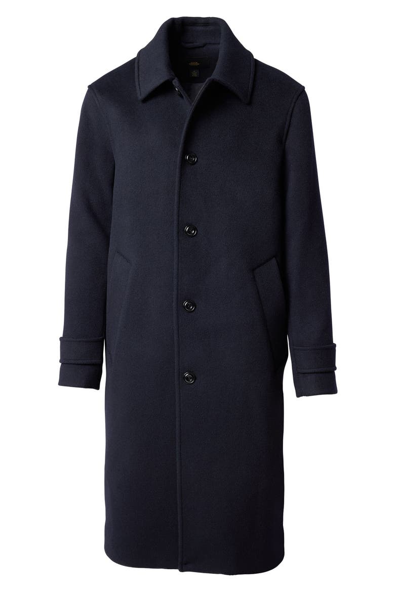 Wool Town Coat, Main, color, NAVY
