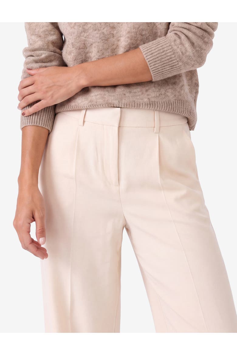 Wide Leg Trousers, Alternate, color, cream