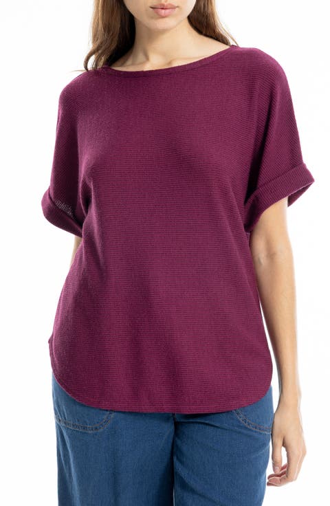 Short Sleeve Ribbed T-Shirt