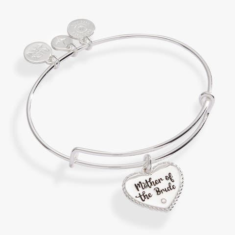 Mother of the Groom Heart Bangle