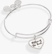 Alex and Ani Mother of the Groom Heart Bangle