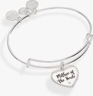 Alex and Ani Mother of the Groom Heart Bangle