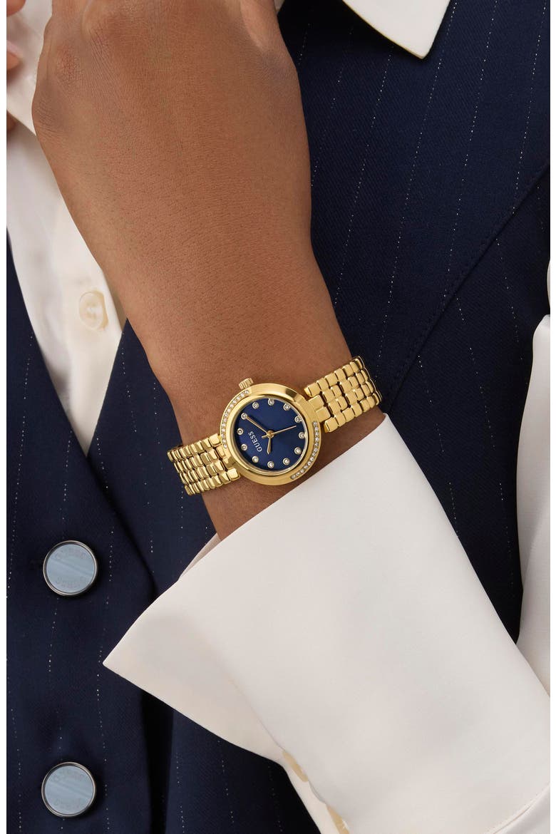 Clara Bracelet Watch, 28mm, Alternate, color, GOLD TONE