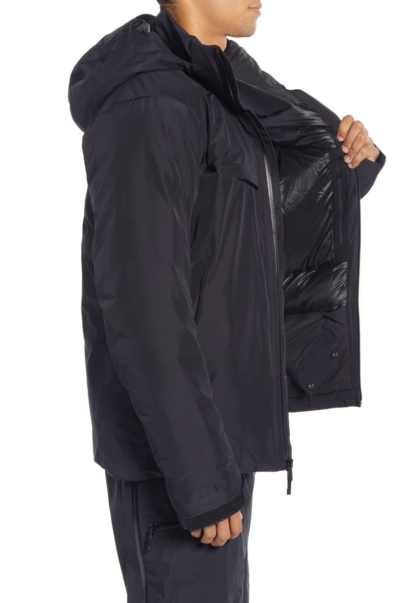 Arc'teryx Macai Waterproof Gore-Tex<sup>®</sup> Hooded Down Jacket, Alternate, color, 