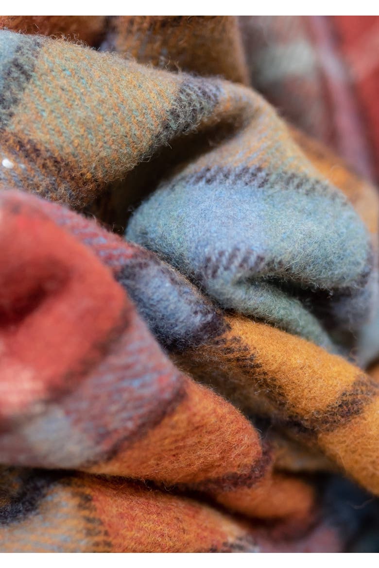 Recycled Wool Extra Large Throw Blanket, Alternate, color, Buchanan Antique