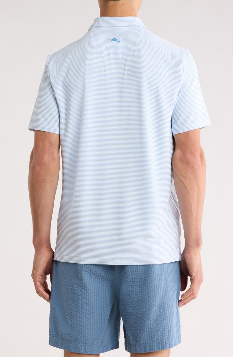 Tommy Bahama Catch The Wave Stripe Polo, Alternate, color, Sky Blue