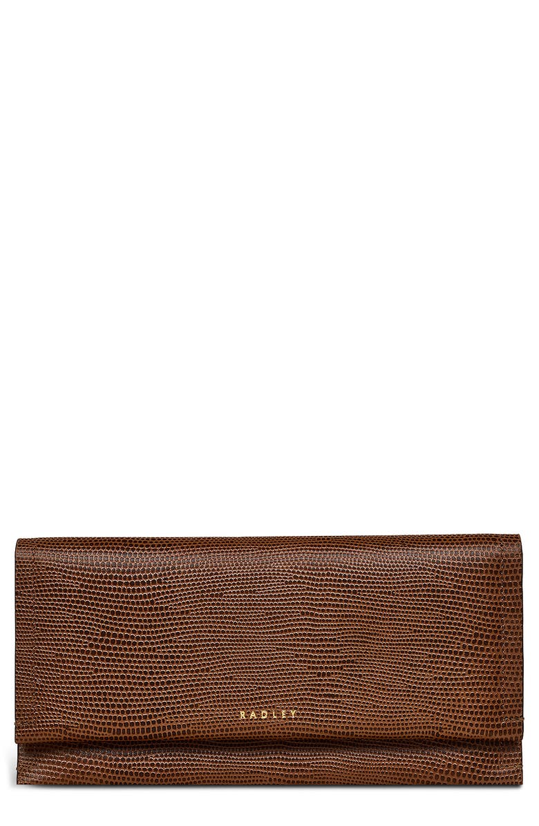 Radley Large Oak Street Lizard Embossed Wallet, Main, color,