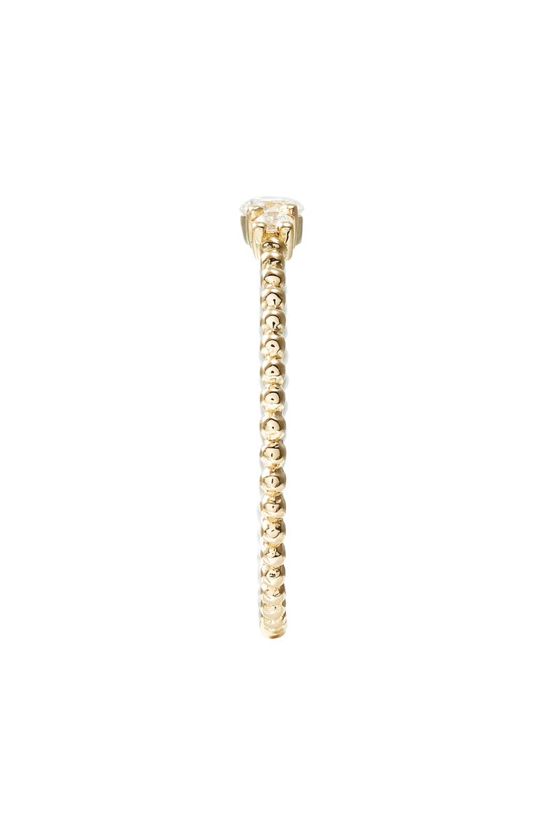 Bony Levy Diamond & Gold Bead Ring, Alternate, color,