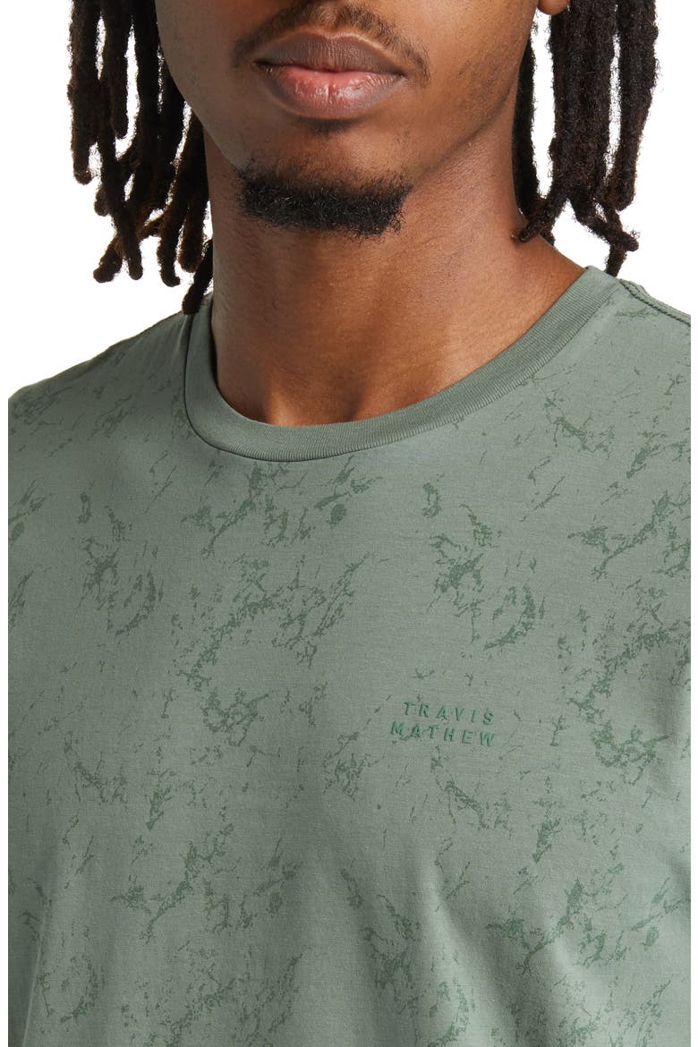 Warmer Tides Cotton T-Shirt, Alternate, color, LAUREL