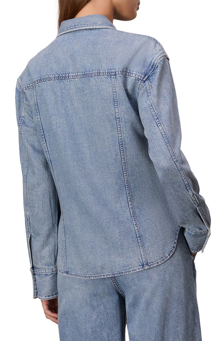 rag & bone Ultra Featherweight Mila Denim Button-Up Shirt, Alternate, color, 