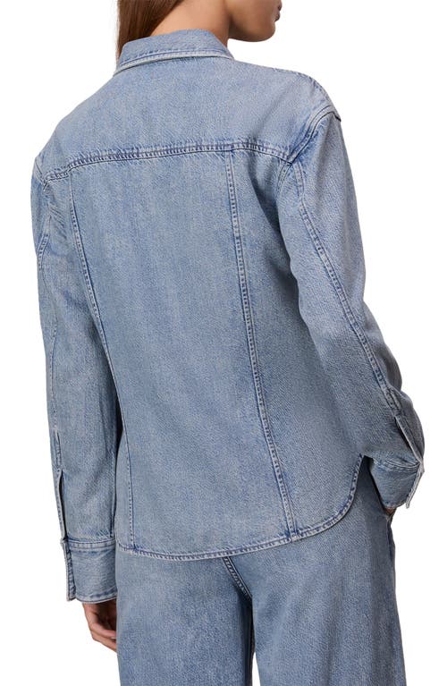 Rag & Bone Ultra Featherweight Mila Denim Button-up Shirt In Annie