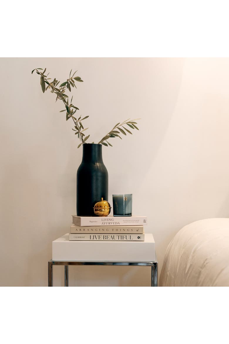 Matte Black Bottle Vase by Apartment F, Alternate, color, Matte Black