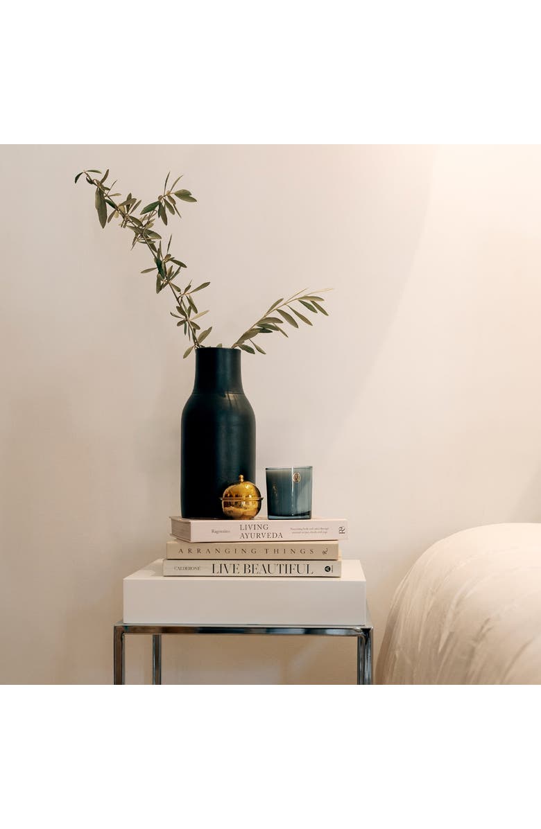 Apartment F Matte Black Bottle Vase by Apartment F, Alternate, color, Matte Black