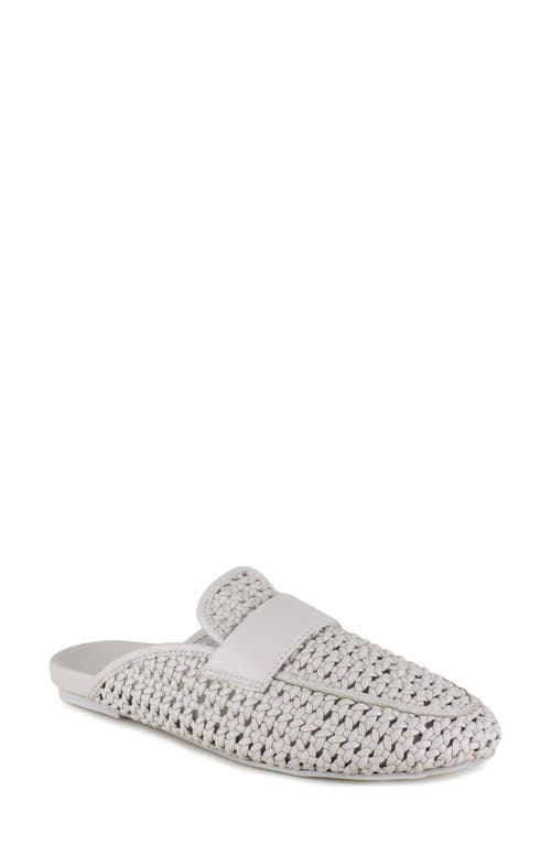 Splendid Sandra Woven Mule In White Sand