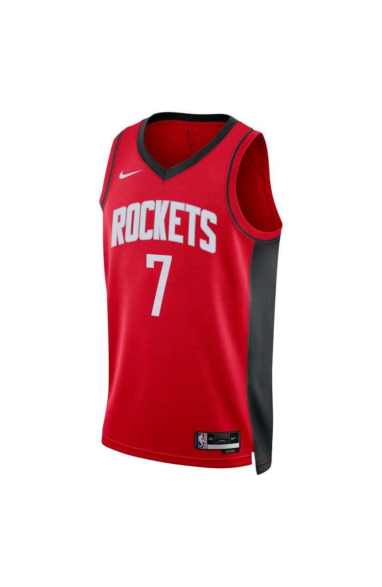 Nike Unisex Nike Kevin Durant Red Houston Rockets Swingman Player Jersey - Icon Edition, Alternate, color, Red