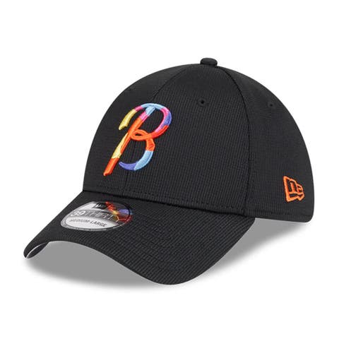 Men's New Era Black Baltimore Orioles City Connect Batting Practice 39THIRTY Flex Hat