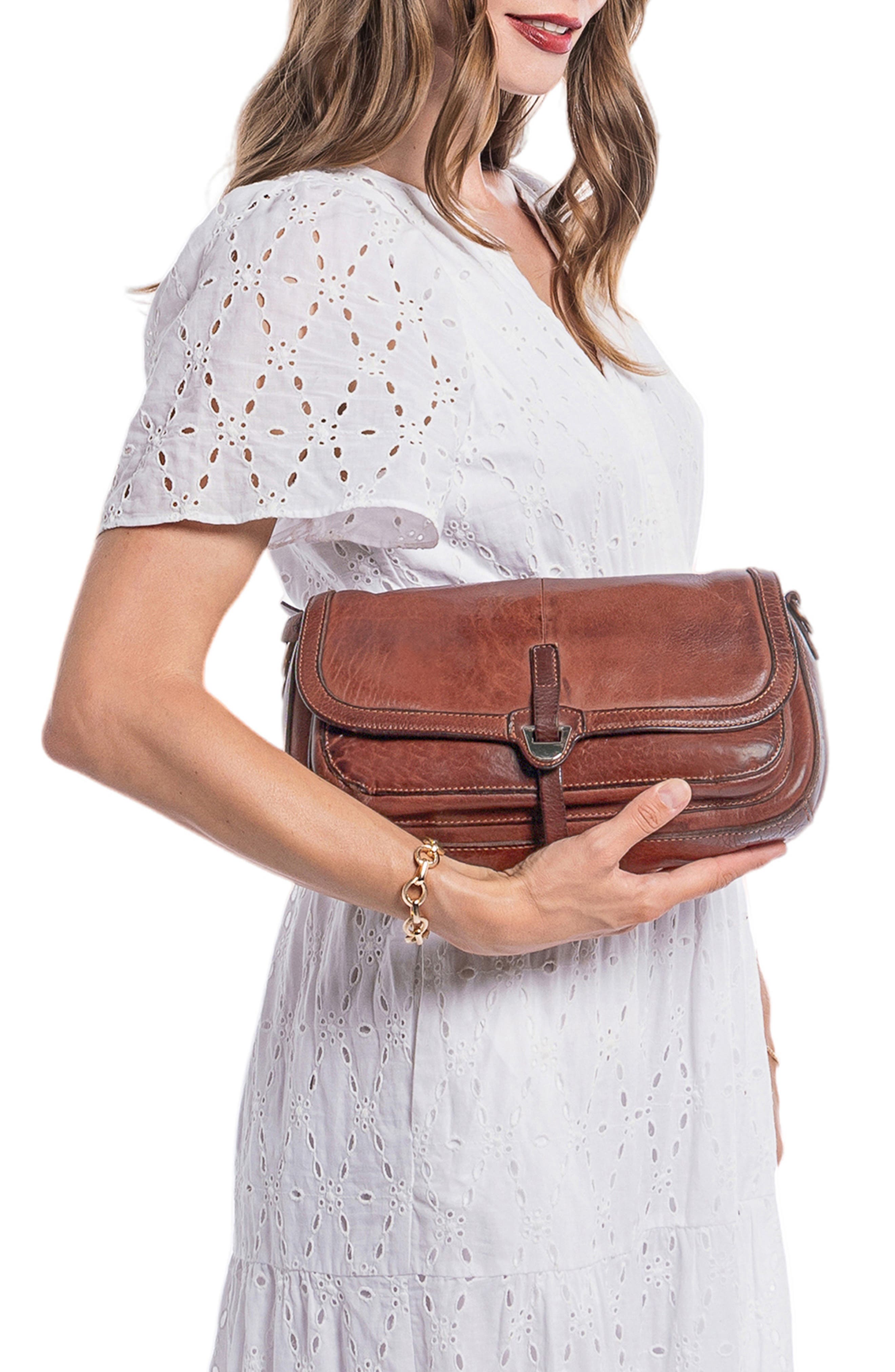 OLD TREND Abutilon Crossbody Bag, Alternate, color, Brown