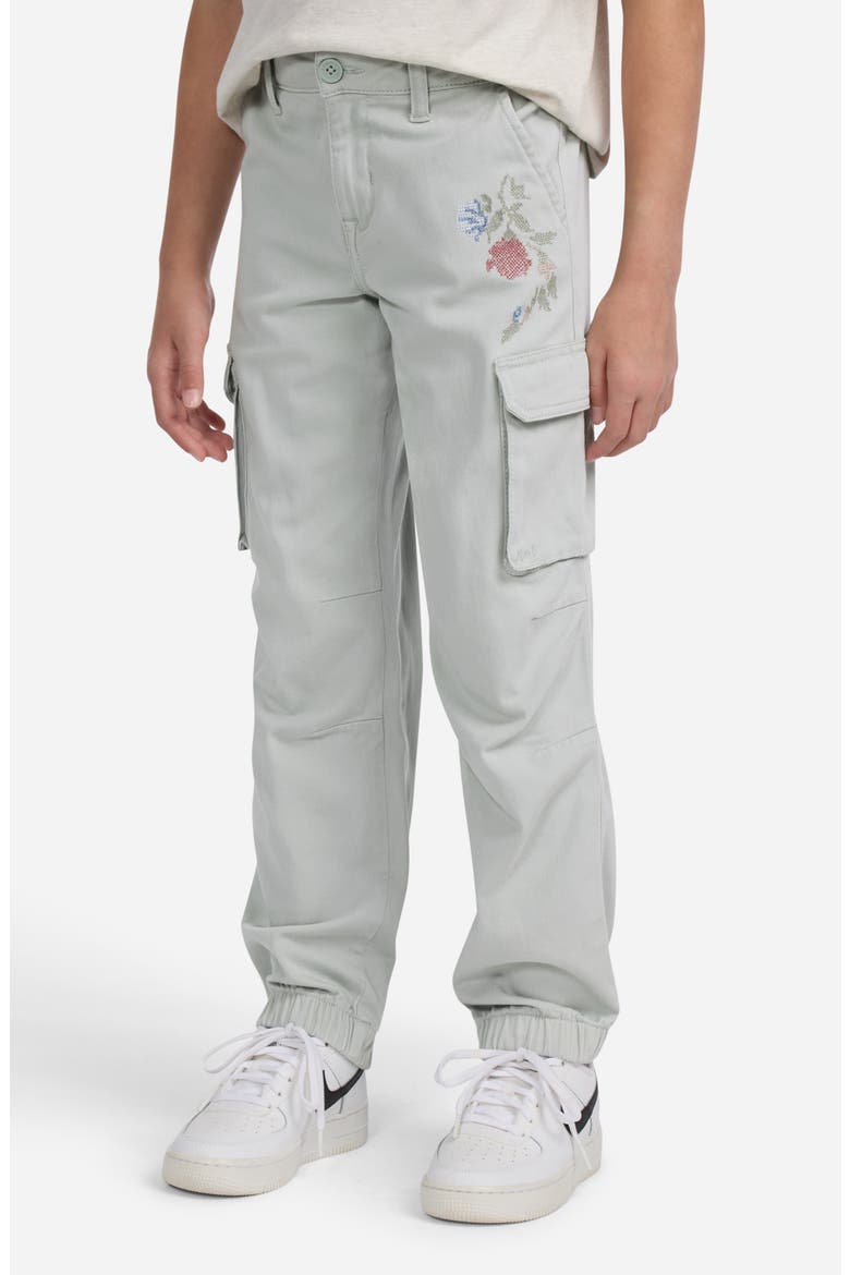 Kids' Elevated Cargo Joggers, Alternate, color, AQUA GREY