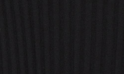 Abound Mock Neck Rib Sweater In Black