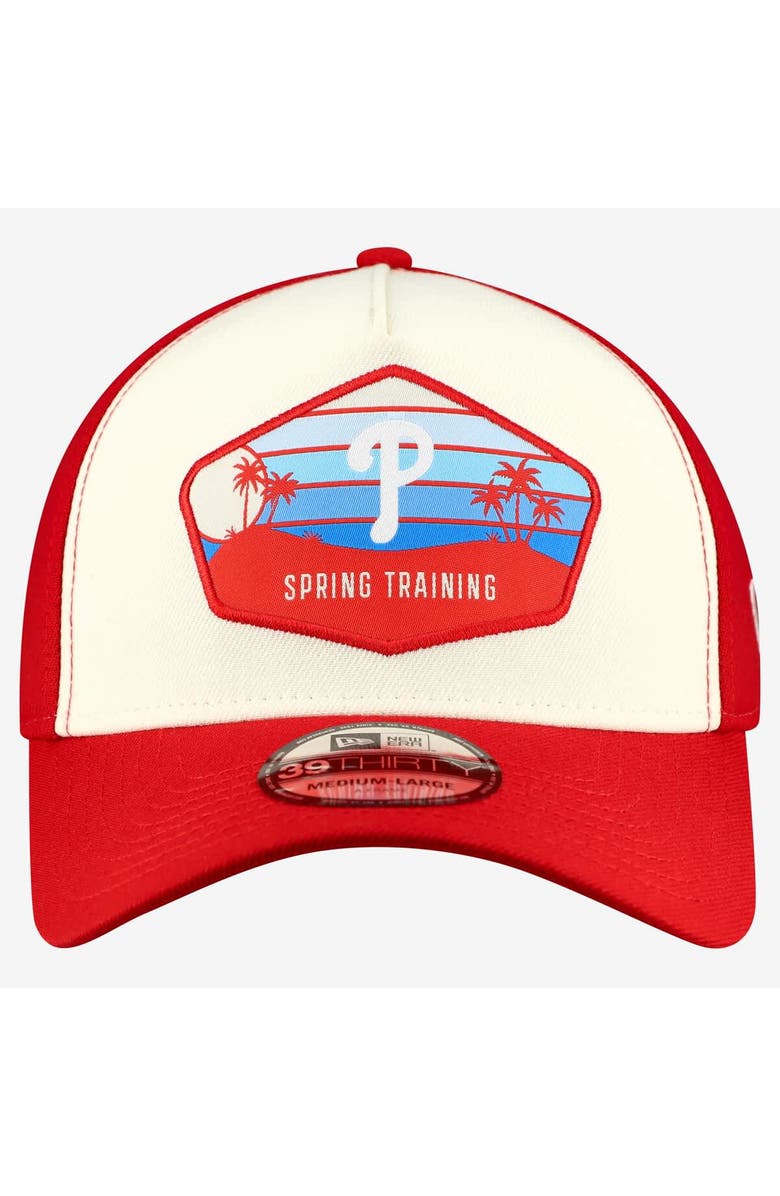 New Era Men's New Era  Stone Philadelphia Phillies 2026 Spring Training Fan Pack Gradient 39THIRTY Flex Hat, Alternate, color, Stone