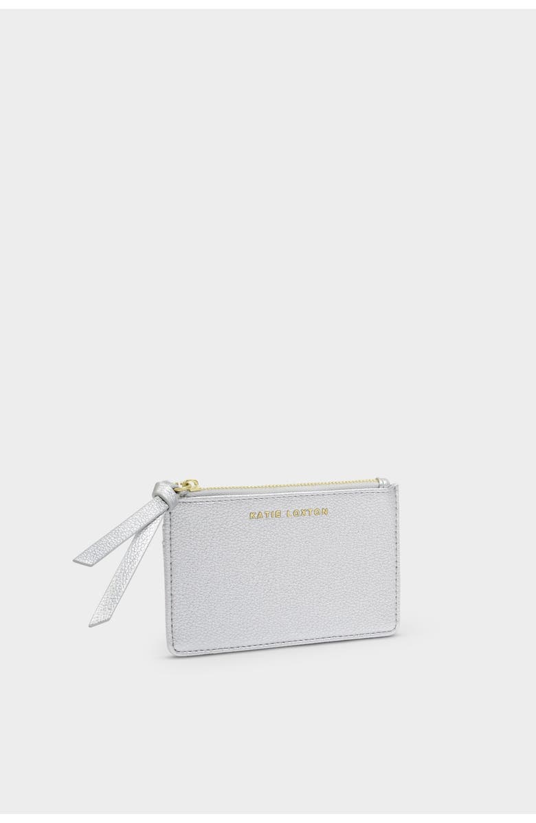 Katie Loxton Hallie Coin And Card Holder, Alternate, color, Silver