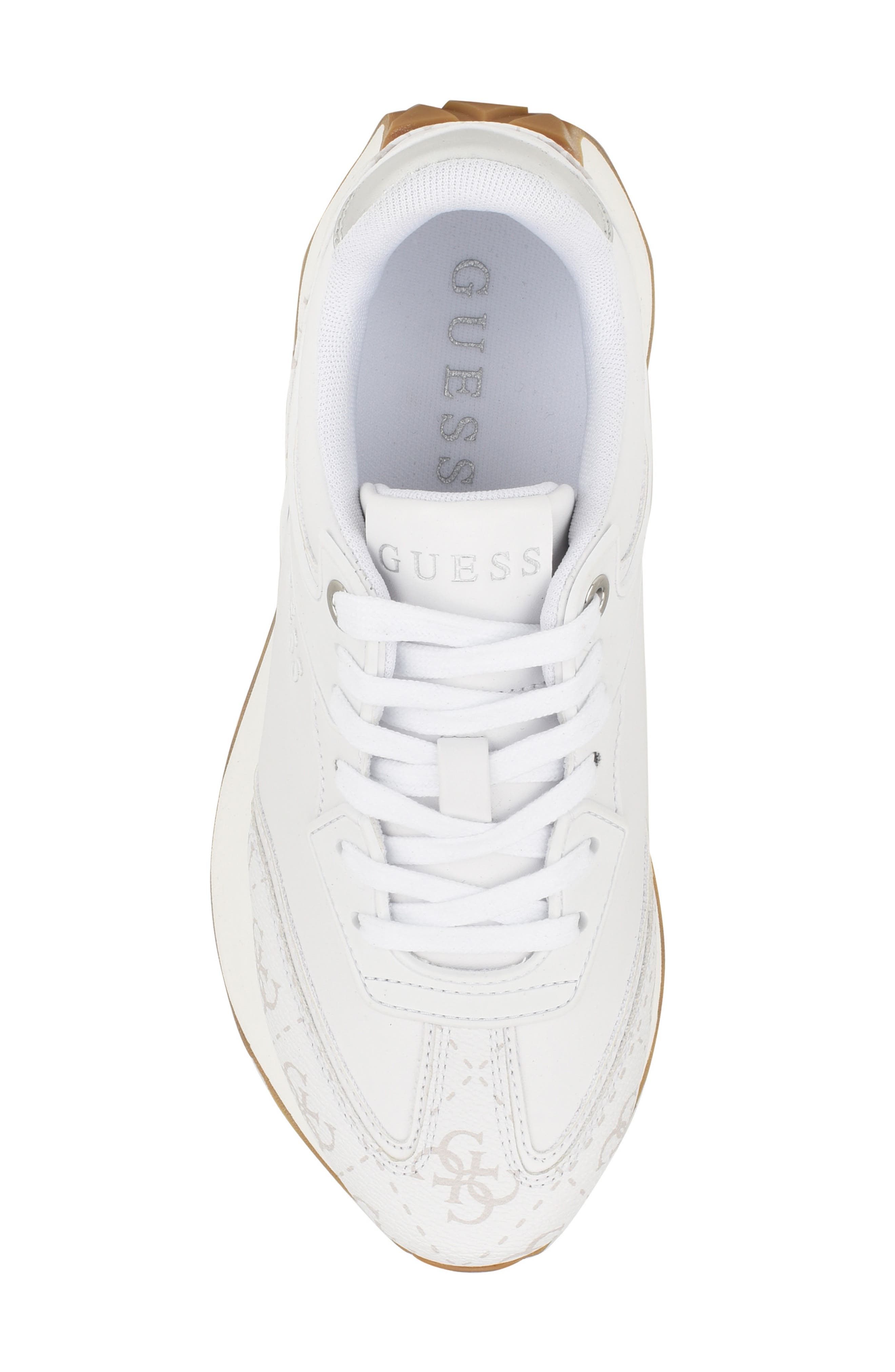 GUESS Luchia Sneaker, Alternate, color, White 147