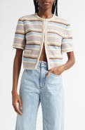 Veronica Beard Wyatt Stripe Cardigan