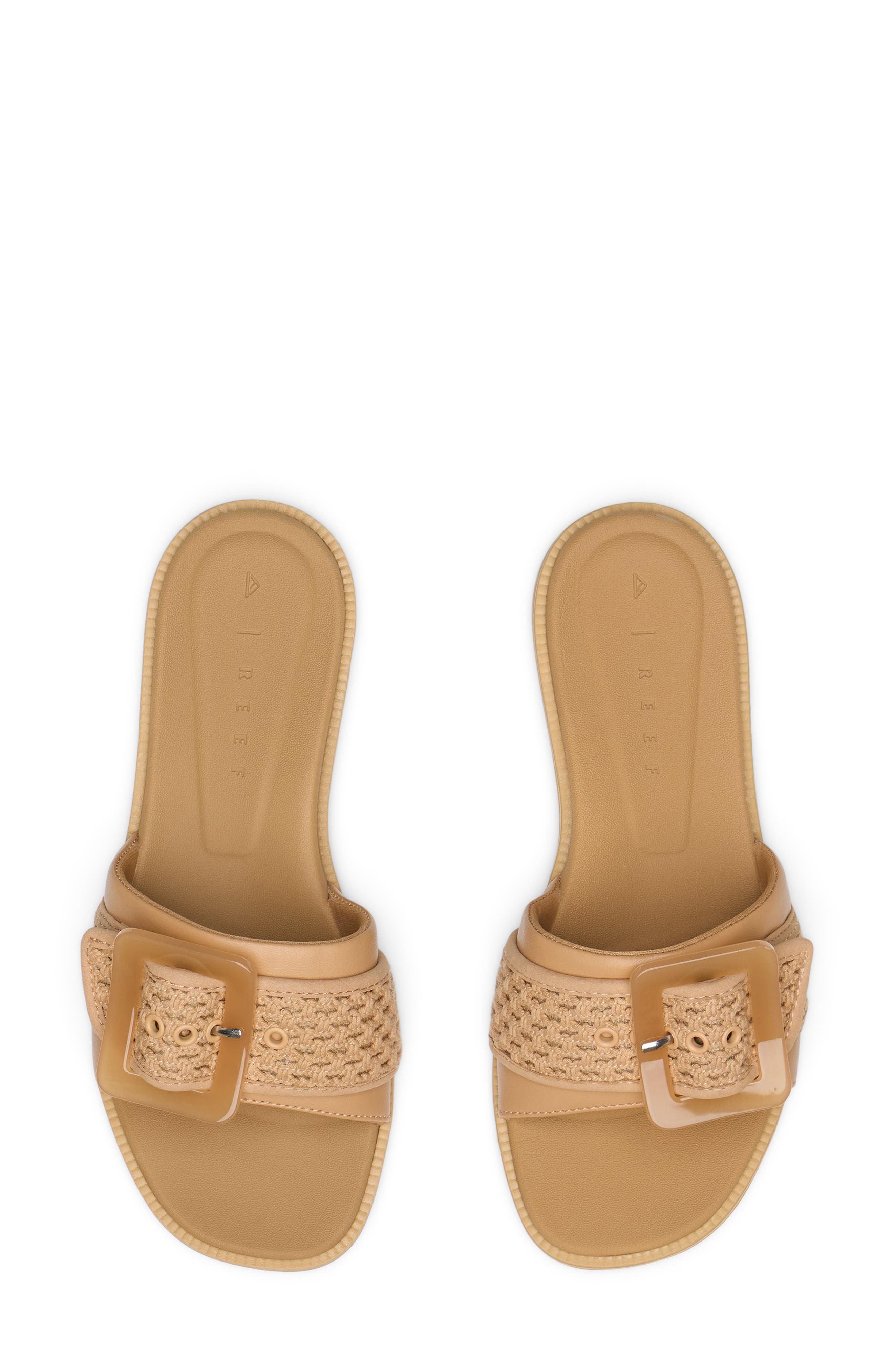 Reef Sunny Emma Buckle Slide Sandal, Alternate, color, 
