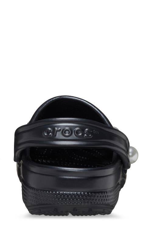 Crocs Classic Picture Frame Clog In Black