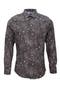  Outline Floral Black