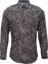 Lords of Harlech Nigel Button-Up Shirt
