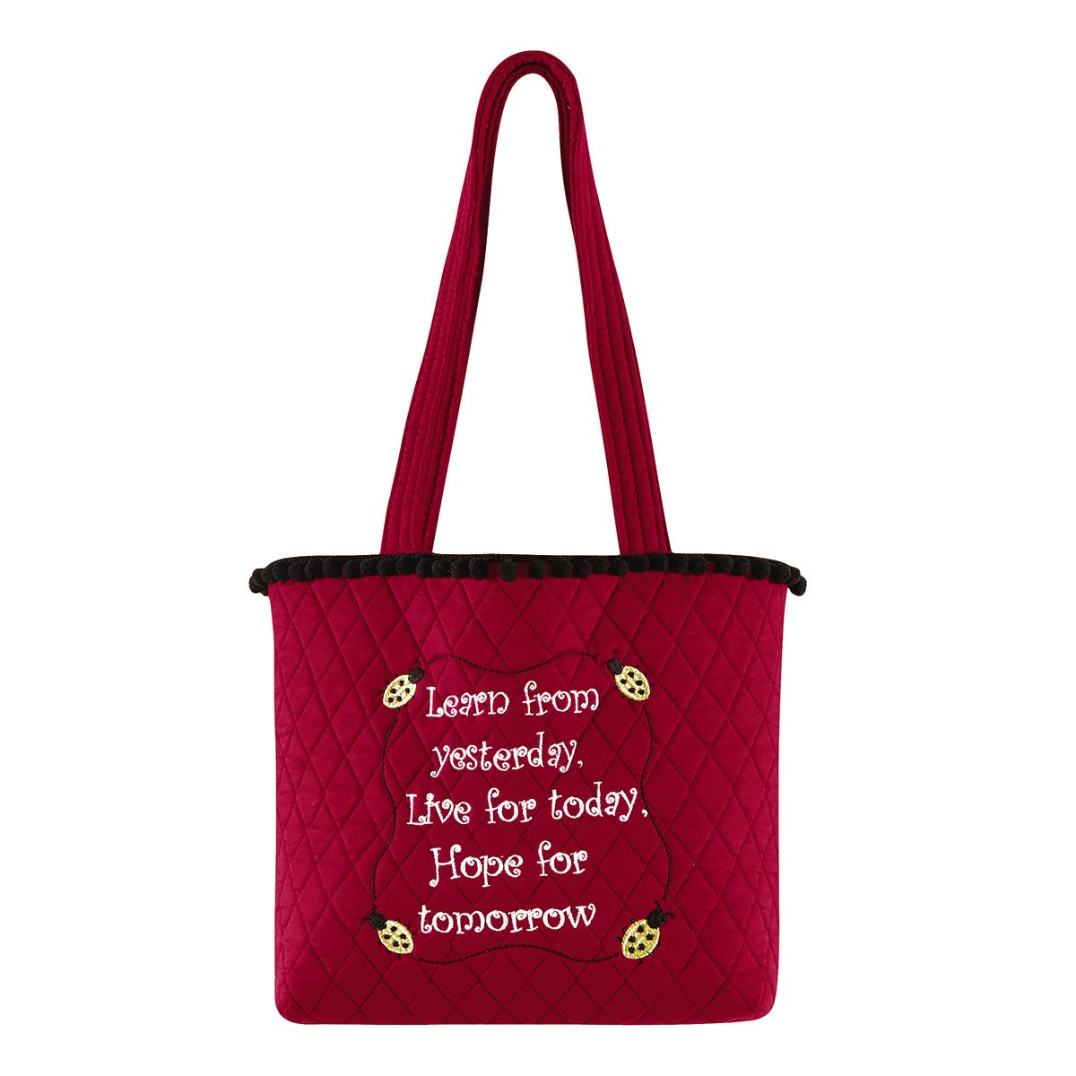 Learn Frm Yestrdy Ruffle Tote, Main, color, Red