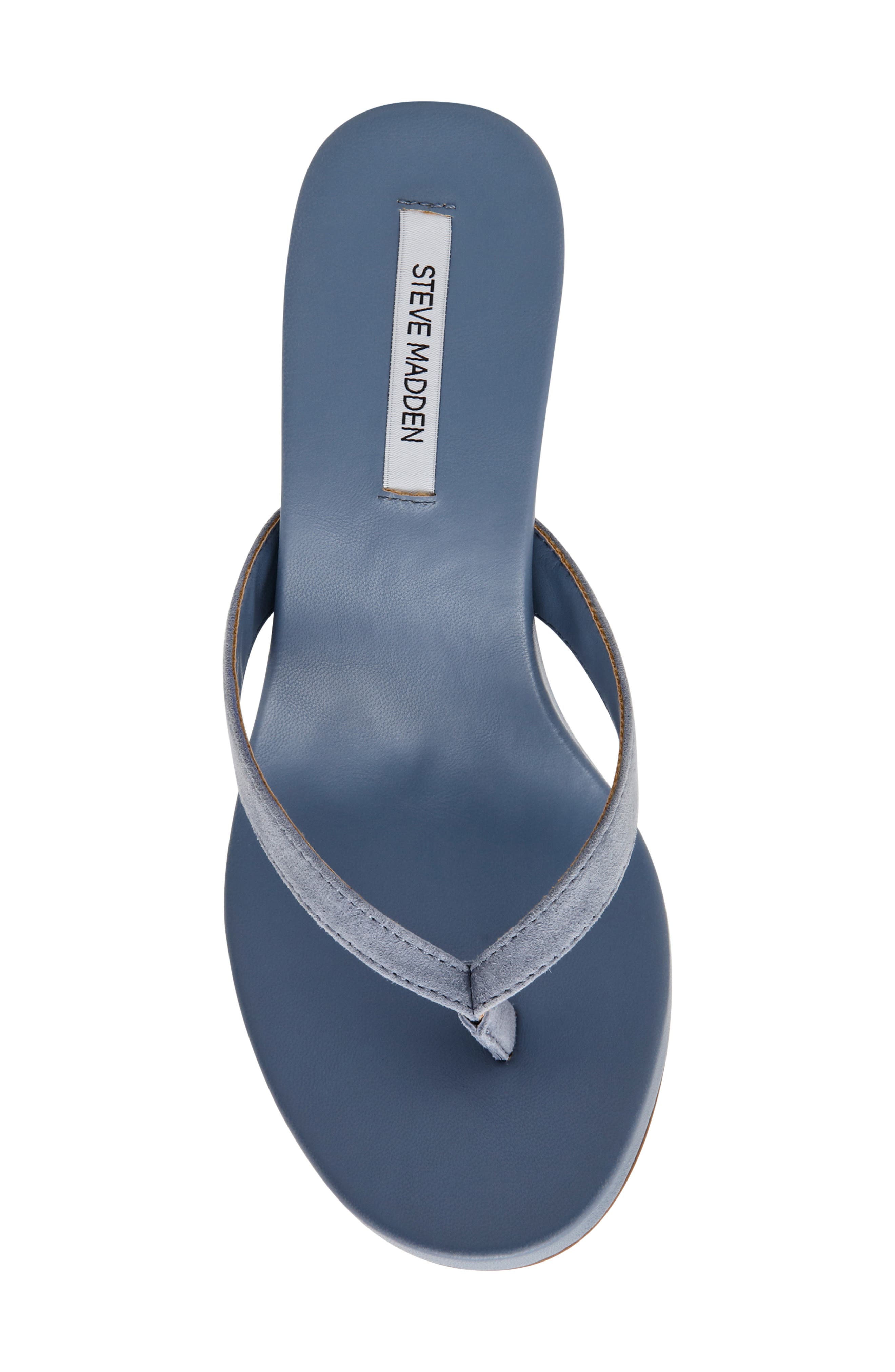 Playing Wedge Sandal, Alternate, color, LIGHT BLUE SUEDE